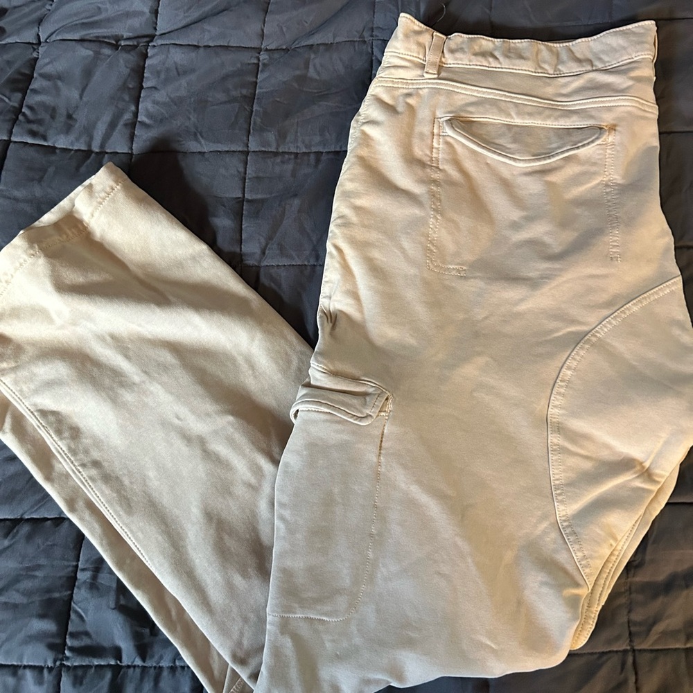 Rockstar Men's Casual Beige Cargo Pants